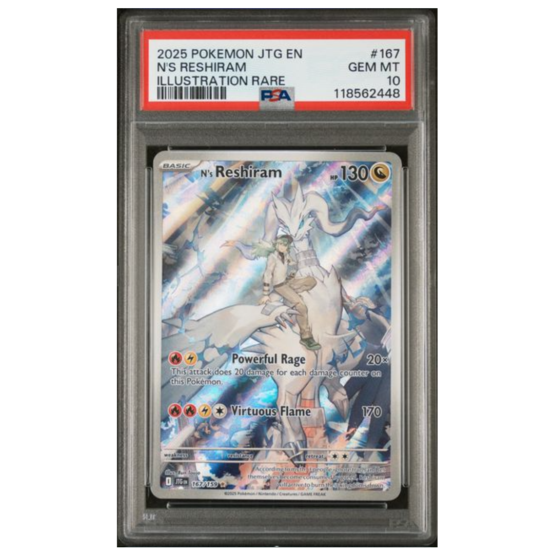 N's Reshiram IR Journey Together #167 PSA 10 - Poke-Collect