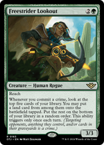 Freestrider Lookout (OTJ-163) - Outlaws of Thunder Junction Foil - Poke-Collect