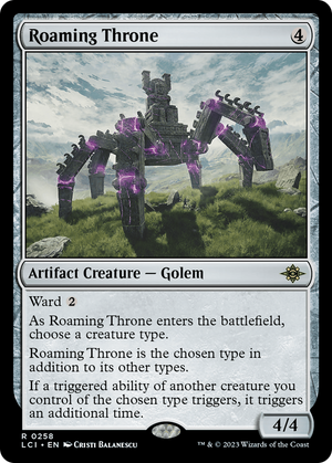 Roaming Throne (LCI-258) - The Lost Caverns of Ixalan