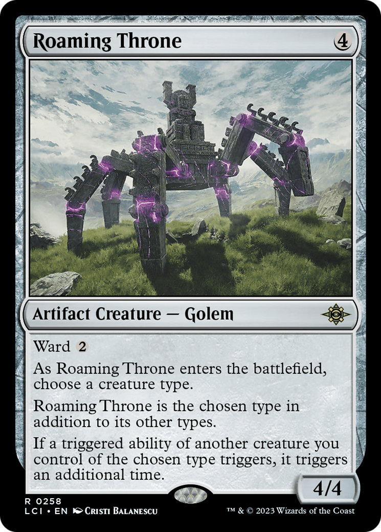 Roaming Throne (LCI-258) - The Lost Caverns of Ixalan - Poke-Collect