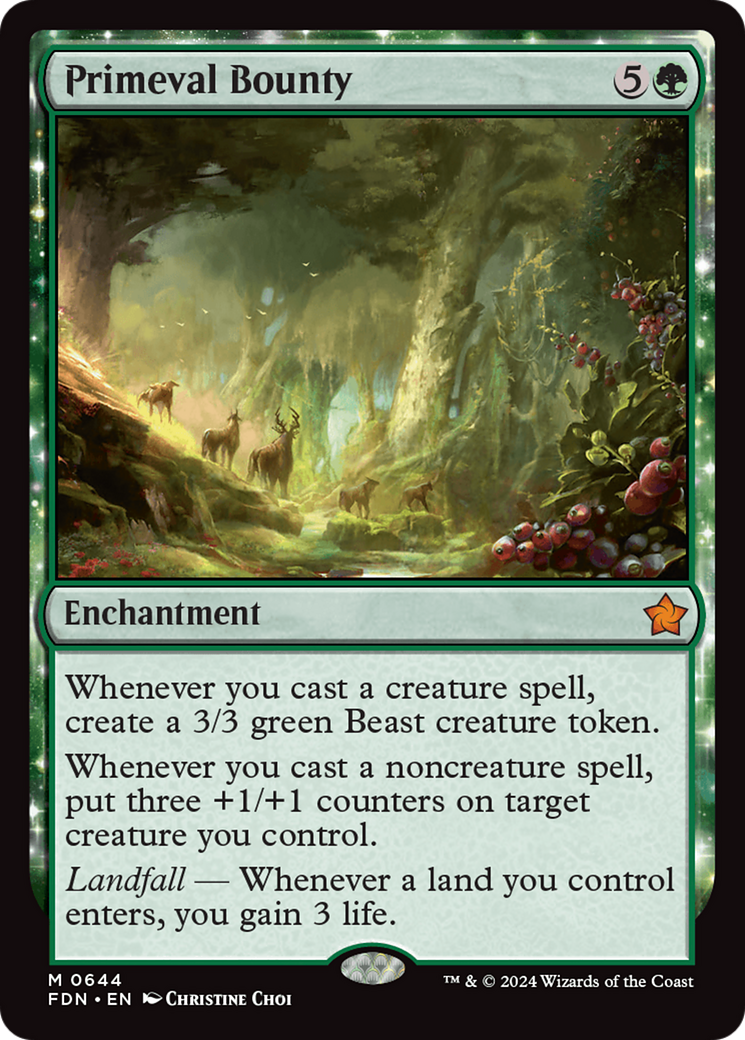 Primeval Bounty (FDN-644) - Foundations - Poke-Collect