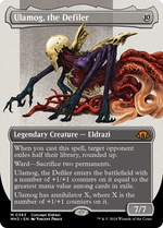 Ulamog, the Defiler (Borderless) (MH3-383) - Modern Horizons 3 (Borderless) Foil - Poke-Collect