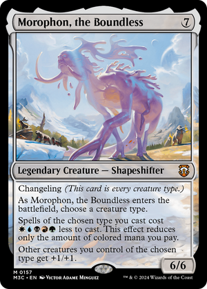 Morophon, the Boundless (M3C-157) - Modern Horizons 3 Commander - Poke-Collect