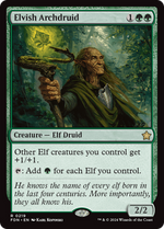 Elvish Archdruid (FDN-219) - Foundations Foil - Poke-Collect