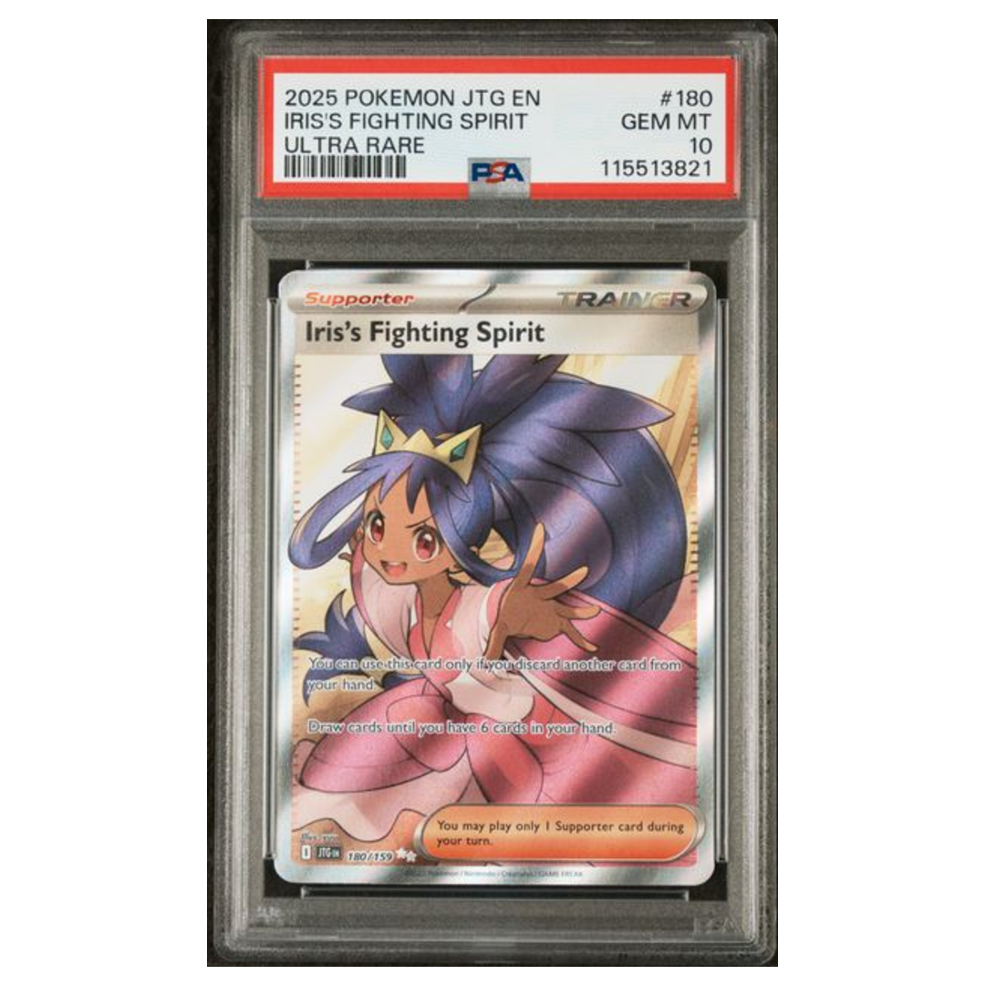 Iris's Fighting Spirit Journey Together #180 PSA 10 - Poke-Collect
