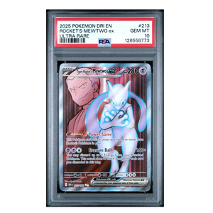 Team Rocket's Mewtwo ex Destined Rivals #213 PSA 10 - Poke-Collect