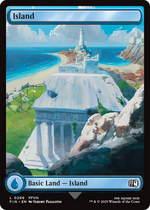 Island (FIN-299) - FINAL FANTASY Foil - Poke-Collect