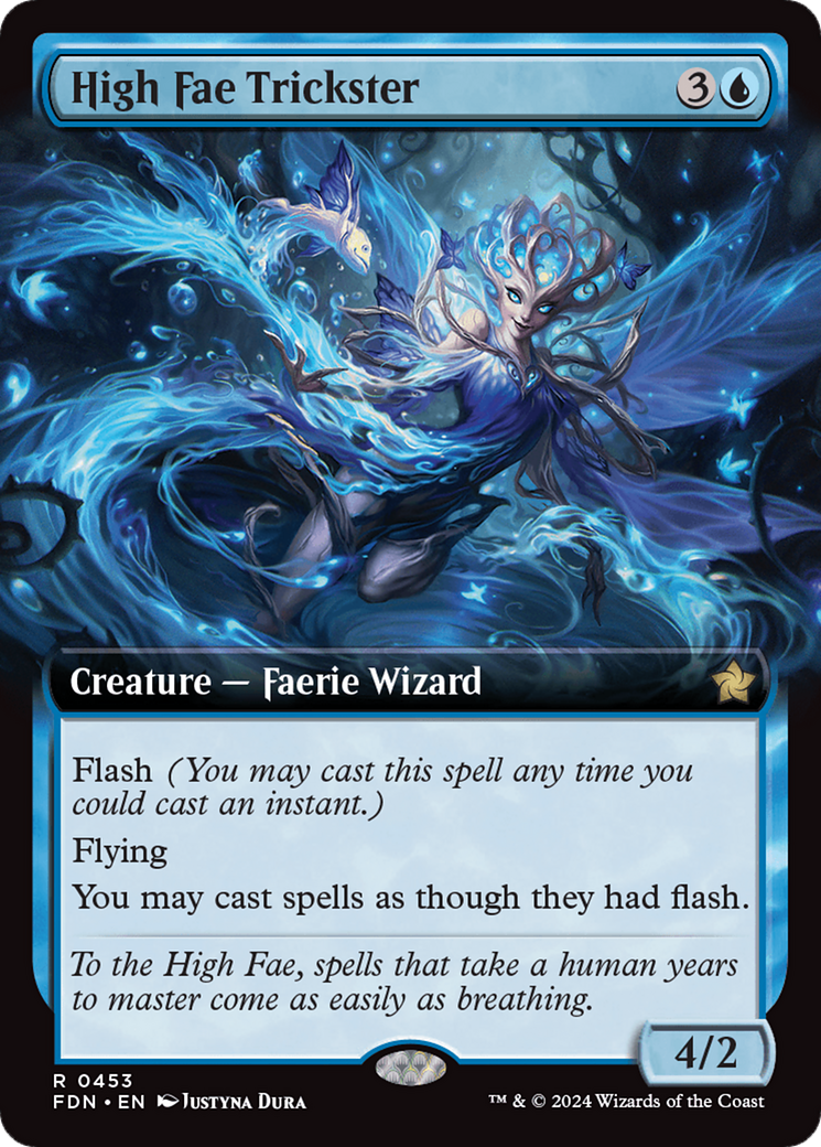 High Fae Trickster (FDN-453) - Foundations: (Extended Art) - Poke-Collect