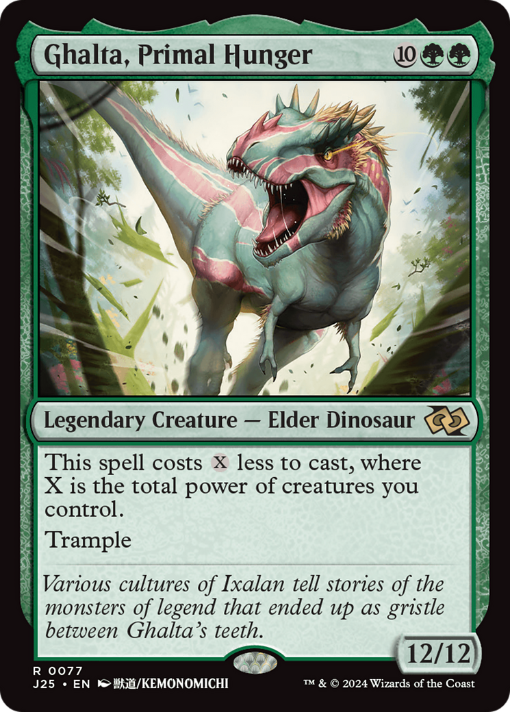 Ghalta, Primal Hunger (J25-077) - Foundations Jumpstart - Poke-Collect