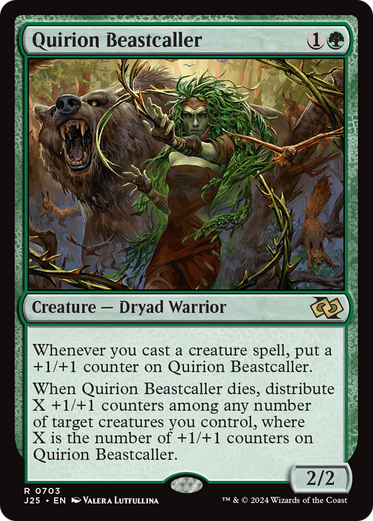 Quirion Beastcaller (J25-703) - Foundations Jumpstart - Poke-Collect