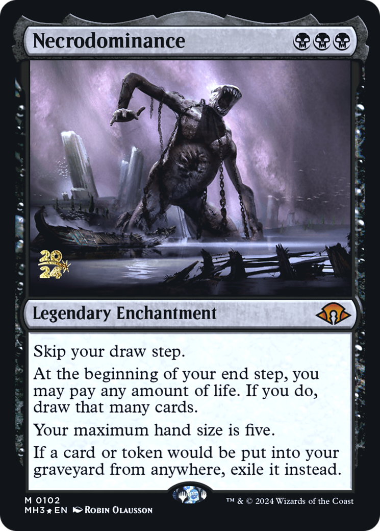 Necrodominance (PRE-102) - Modern Horizons 3 Promos Foil - Poke-Collect