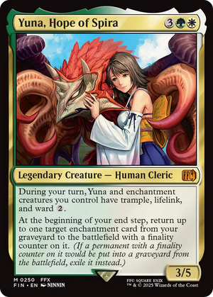 Yuna, Hope of Spira (FIN-250) - FINAL FANTASY Foil - Poke-Collect