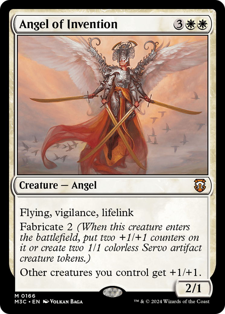 Angel of Invention (M3C-166) - Modern Horizons 3 Commander - Poke-Collect