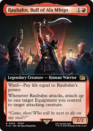 Raubahn, Bull of Ala Mhigo (FIN-465) - FINAL FANTASY: (Extended Art) - Poke-Collect
