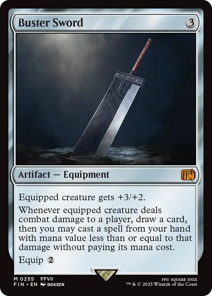 Buster Sword (FIN-255) - FINAL FANTASY Foil - Poke-Collect