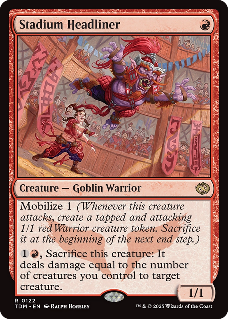 Stadium Headliner (TDM-122) - Tarkir: Dragonstorm Foil - Poke-Collect