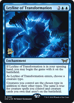 Leyline of Transformation (PRE-063) - Duskmourn: House of Horror Promos Foil - Poke-Collect