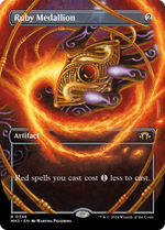 Ruby Medallion (Borderless) (MH3-348) - Modern Horizons 3 (Borderless) - Poke-Collect