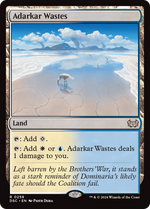 Adarkar Wastes (DSC-258) - Duskmourn: House of Horror Commander - Poke-Collect