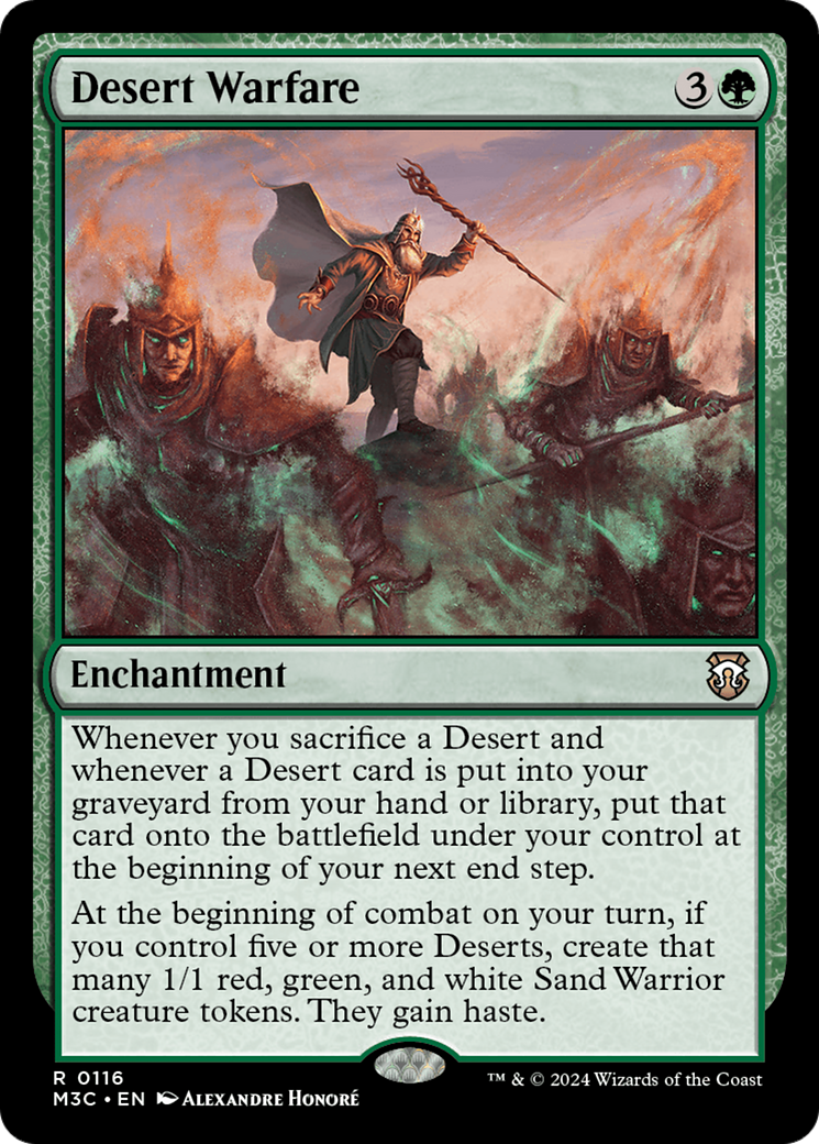 Desert Warfare (M3C-116) - Modern Horizons 3 Commander - Poke-Collect