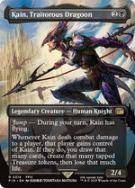 Kain, Traitorous Dragoon (FIN-316) - FINAL FANTASY (Borderless) Foil - Poke-Collect
