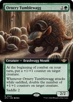 Ornery Tumblewagg (OTJ-342) - Outlaws of Thunder Junction: (Extended Art) - Poke-Collect