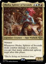 Obeka, Splitter of Seconds (PPOTJ-222) - Outlaws of Thunder Junction Promos - Poke-Collect