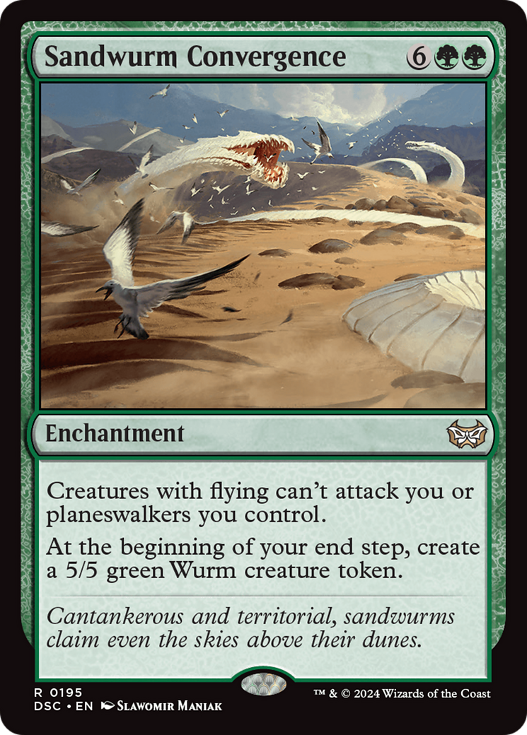Sandwurm Convergence (DSC-195) - Duskmourn: House of Horror Commander - Poke-Collect