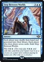 Step Between Worlds (PRE-070) - Outlaws of Thunder Junction Promos Foil - Poke-Collect