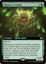 Spinner of Souls (FDN-474) - Foundations: (Extended Art) Foil - Poke-Collect