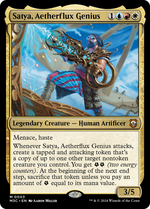 Satya, Aetherflux Genius (M3C-003) - Modern Horizons 3 Commander - Poke-Collect
