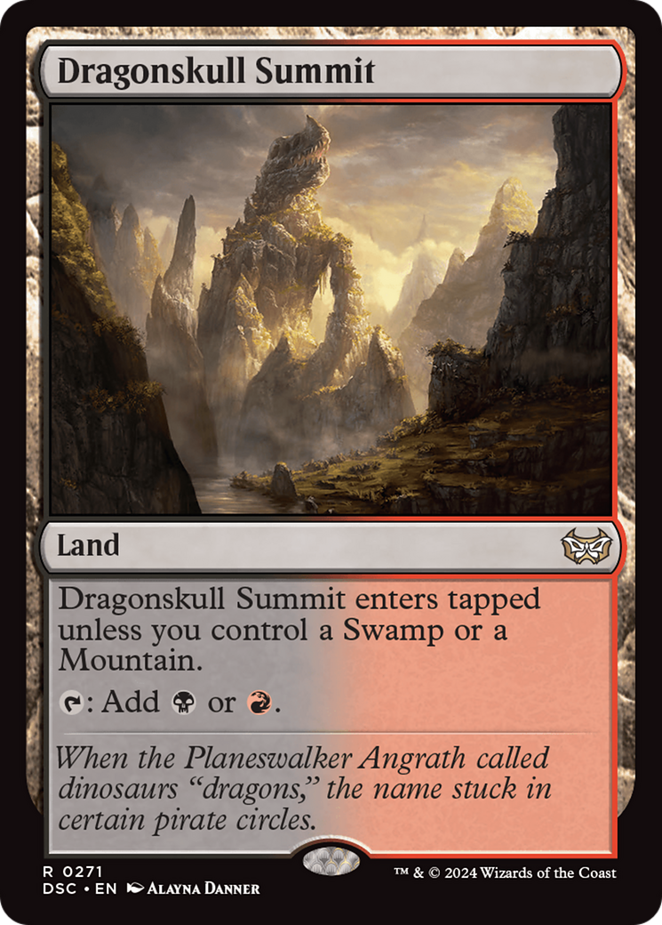Dragonskull Summit (DSC-271) - Duskmourn: House of Horror Commander - Poke-Collect