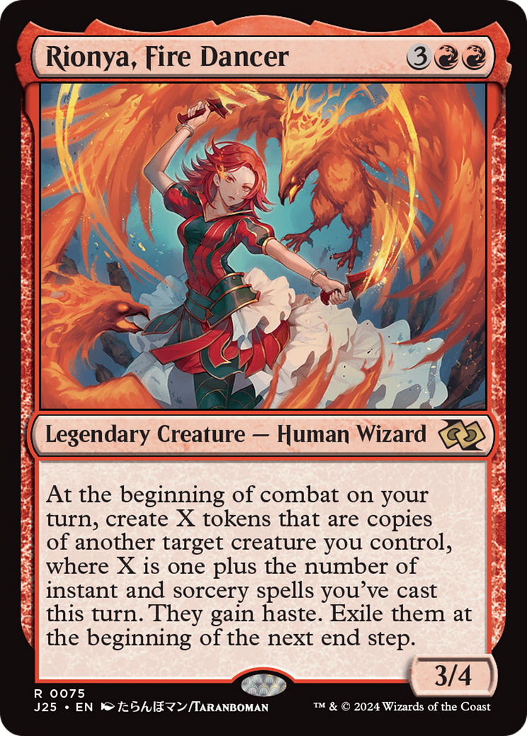 Rionya, Fire Dancer (J25-075) - Foundations Jumpstart - Poke-Collect