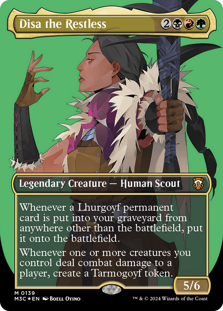 Disa the Restless (M3C-139) - Modern Horizons 3 Commander (Borderless) Foil - Poke-Collect