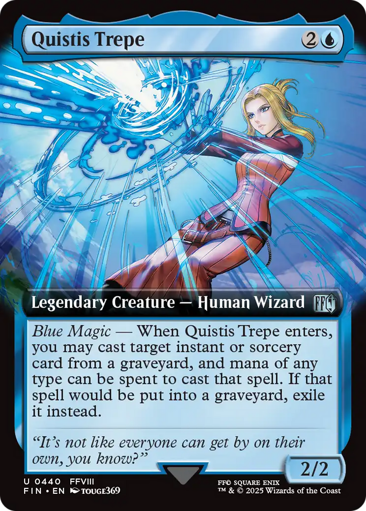 Quistis Trepe (FIN-440) - FINAL FANTASY: (Extended Art) Foil - Poke-Collect