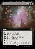 Final Act (Extended Art) (M3C-052) - Modern Horizons 3 Commander: (Extended Art) - Poke-Collect