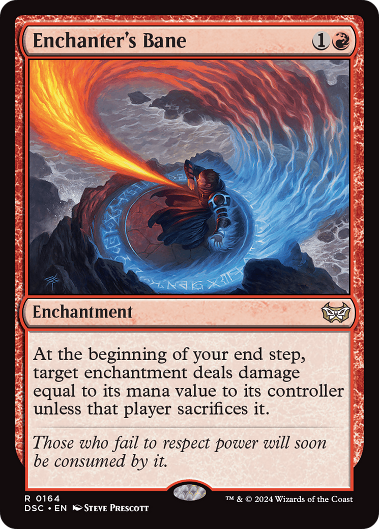 Enchanter's Bane (DSC-164) - Duskmourn: House of Horror Commander - Poke-Collect