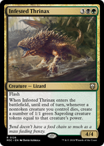 Infested Thrinax (M3C-126) - Modern Horizons 3 Commander - Poke-Collect