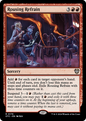 Rousing Refrain (OTC-178) - Outlaws of Thunder Junction Commander - Poke-Collect