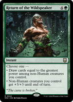 Return of the Wildspeaker (M3C-242) - Modern Horizons 3 Commander - Poke-Collect