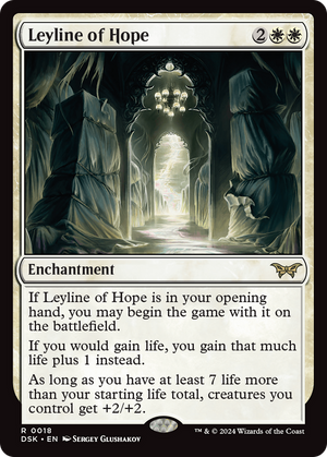 Leyline of Hope (DSK-018) - Duskmourn: House of Horror Foil - Poke-Collect