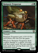 Rampant Frogantua (M3C-118) - Modern Horizons 3 Commander - Poke-Collect