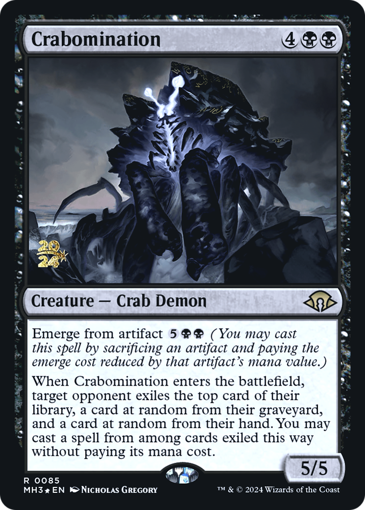 Crabomination (PRE-085) - Modern Horizons 3 Promos Foil - Poke-Collect