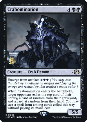Crabomination (PRE-085) - Modern Horizons 3 Promos Foil - Poke-Collect