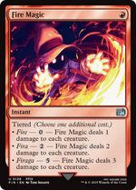 Fire Magic (FIN-136) - FINAL FANTASY Foil - Poke-Collect