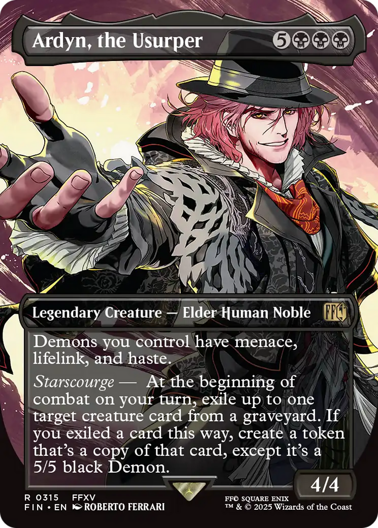 Ardyn, the Usurper (FIN-315) - FINAL FANTASY (Borderless) Foil - Poke-Collect