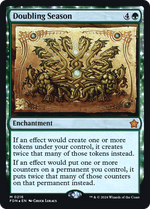 Doubling Season (PRE-216) - Foundations Promos: (enchantment) Foil - Poke-Collect