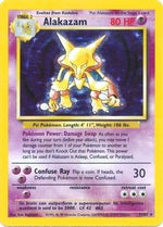 Alakazam 1/102 - Base Set Holofoil - Poke-Collect