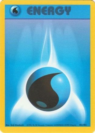 Water Energy 102/102 - Base - Poke-Collect
