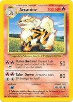Arcanine 23/102 - Base Set - Poke-Collect